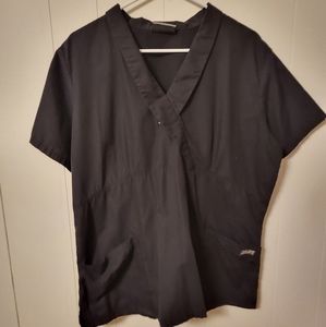 Black Scrub Top